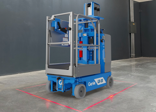 Genie extends Lift Guard Zone Lighting to GR Runabout Lifts