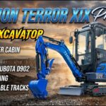 TYPHON TERROR XIX Prestige | 20.4 HP Kubota | Retractable Tracks, Enclosed Cab | Boom swing