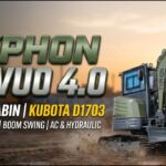 This 4-Ton Mini Excavator Does the Work of a Whole Fleet | KUVOU 4.0 D1703 25HP Kubota Diesel Power