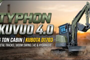 This 4-Ton Mini Excavator Does the Work of a Whole Fleet | KUVOU 4.0 D1703 25HP Kubota Diesel Power