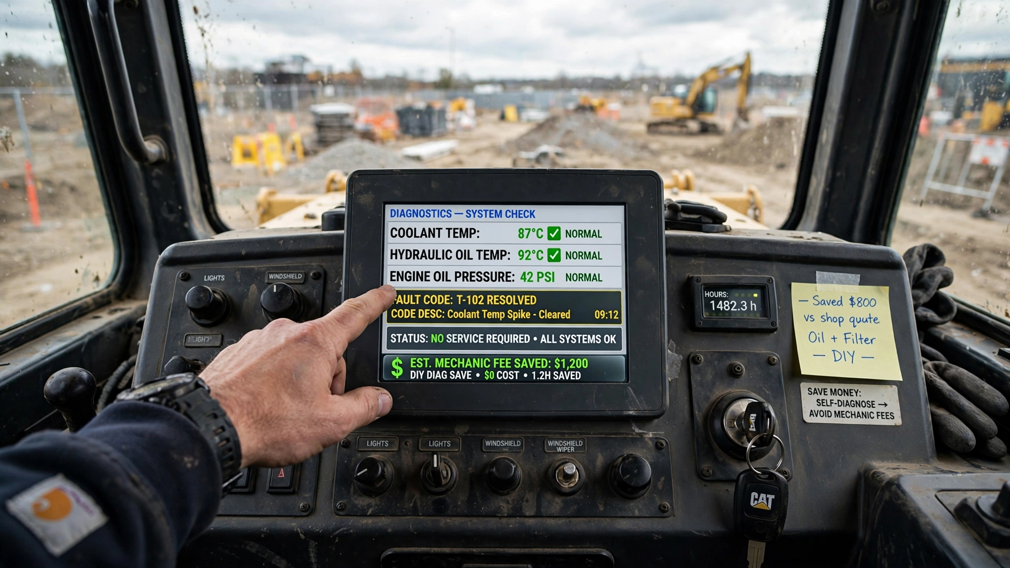 electric forklift controller