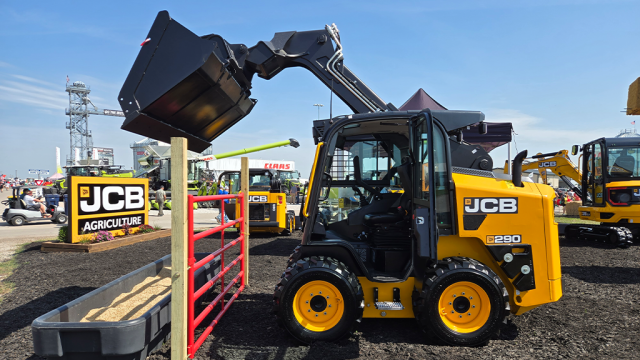 JCB offers more versatility with two new mid-size skid-steer loaders
