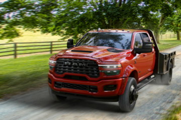 2027 Chassis Cab Night Edition is available on Ram Big Horn and Laramie models