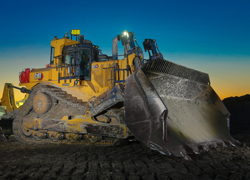 VIDEO: First Cat D11 XE electric-drive mining dozer