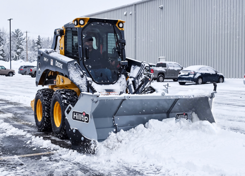 Hilltip launches box plow attachment with adjustable widths