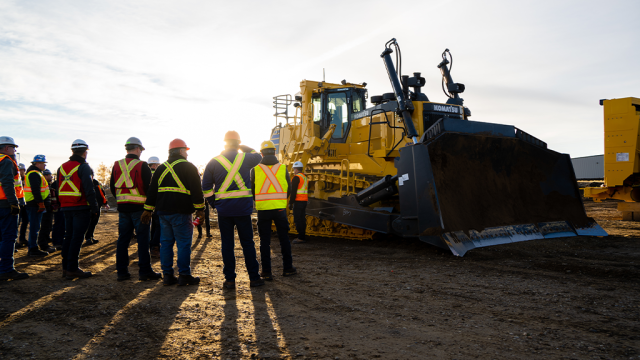 Over 300 Komatsu machines totalling .5B to be supplied by SMS Equipment to Canadian nickel mine