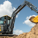 John Deere’s new 4.5-ton P-Tier excavator transports small, digs big
