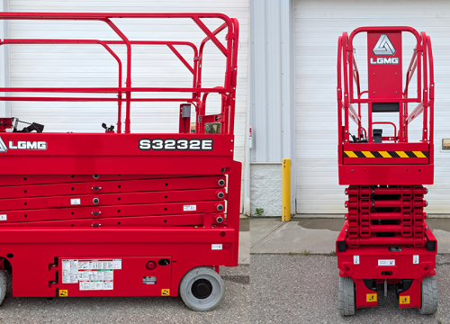 Built for Canadian job sites, LGMG’s new electric slab scissor lift combines a compact design with high reach
