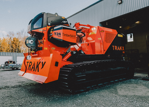 TimberMAX launches its first remote-controlled tracked tool carrier for construction, mining, and forestry