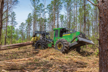 John Deere designs new skidder configuration for reforestation operations