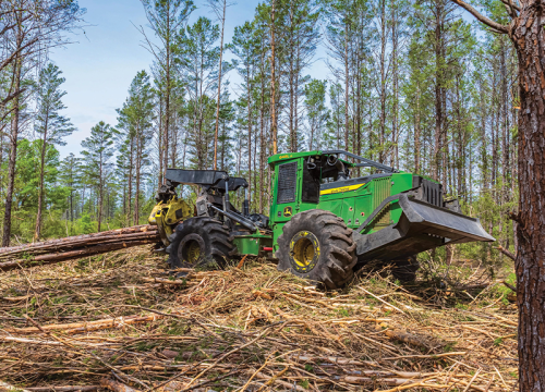 John Deere designs new skidder configuration for reforestation operations