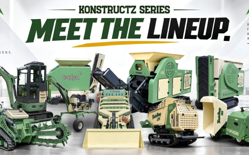 TYPHON Machinery Introduces First Wave of New Konstructz Series