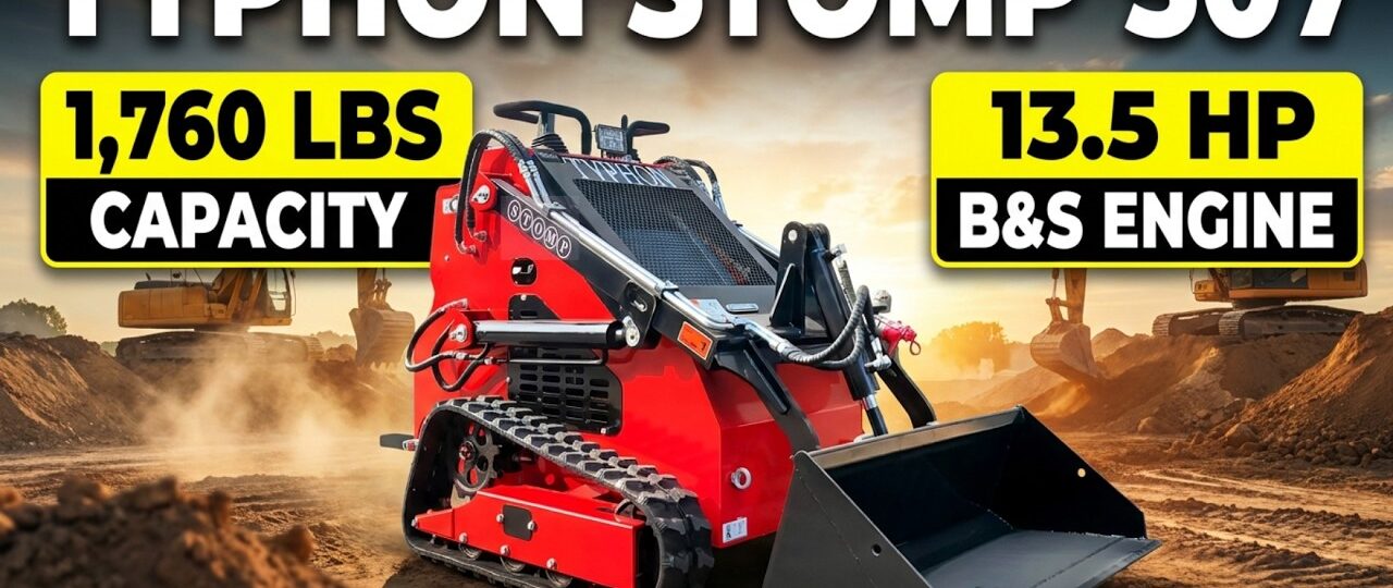 Unstoppable Power in a Tiny Package: Typhon Stomp 507 13.5HP B&S Engine