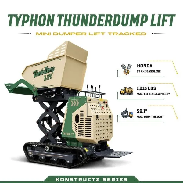 TYPHON Konstructz Series Equipment on Jobsite