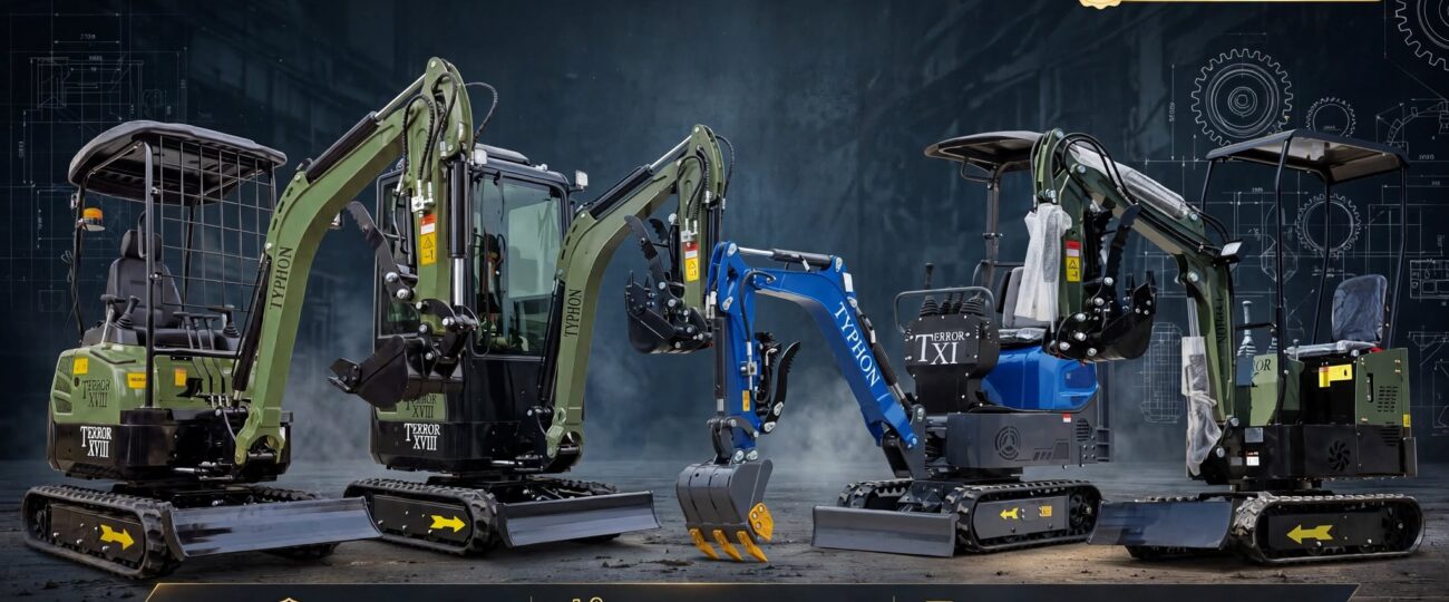 TYPHON Mini Excavators: 6 Best Sellers Dominating eBay Sales