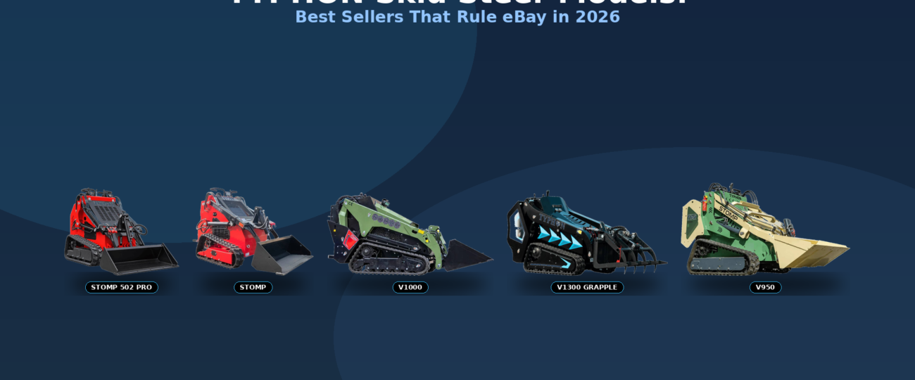 TYPHON Skid Steer Models: 7 Best Sellers That Rule eBay in 2026