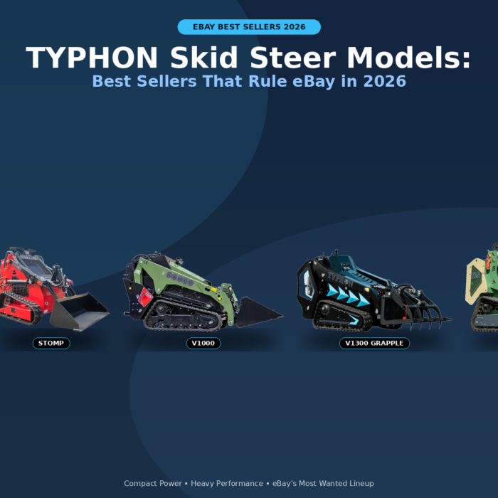 TYPHON Skid Steer Models: 7 Best Sellers That Rule eBay in 2026